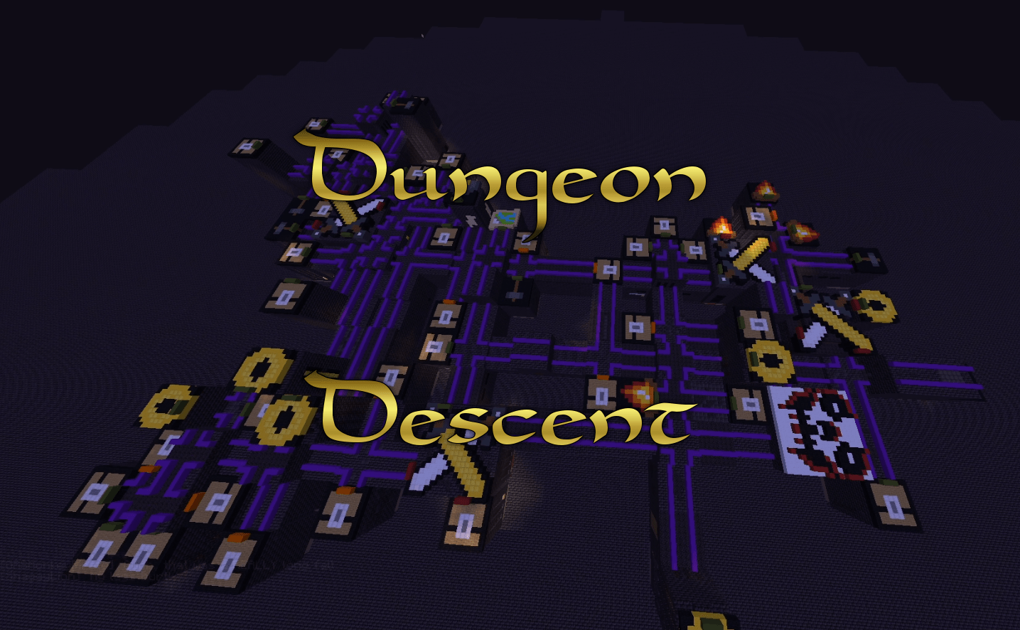 Tải về Dungeon Descent cho Minecraft 1.17.1