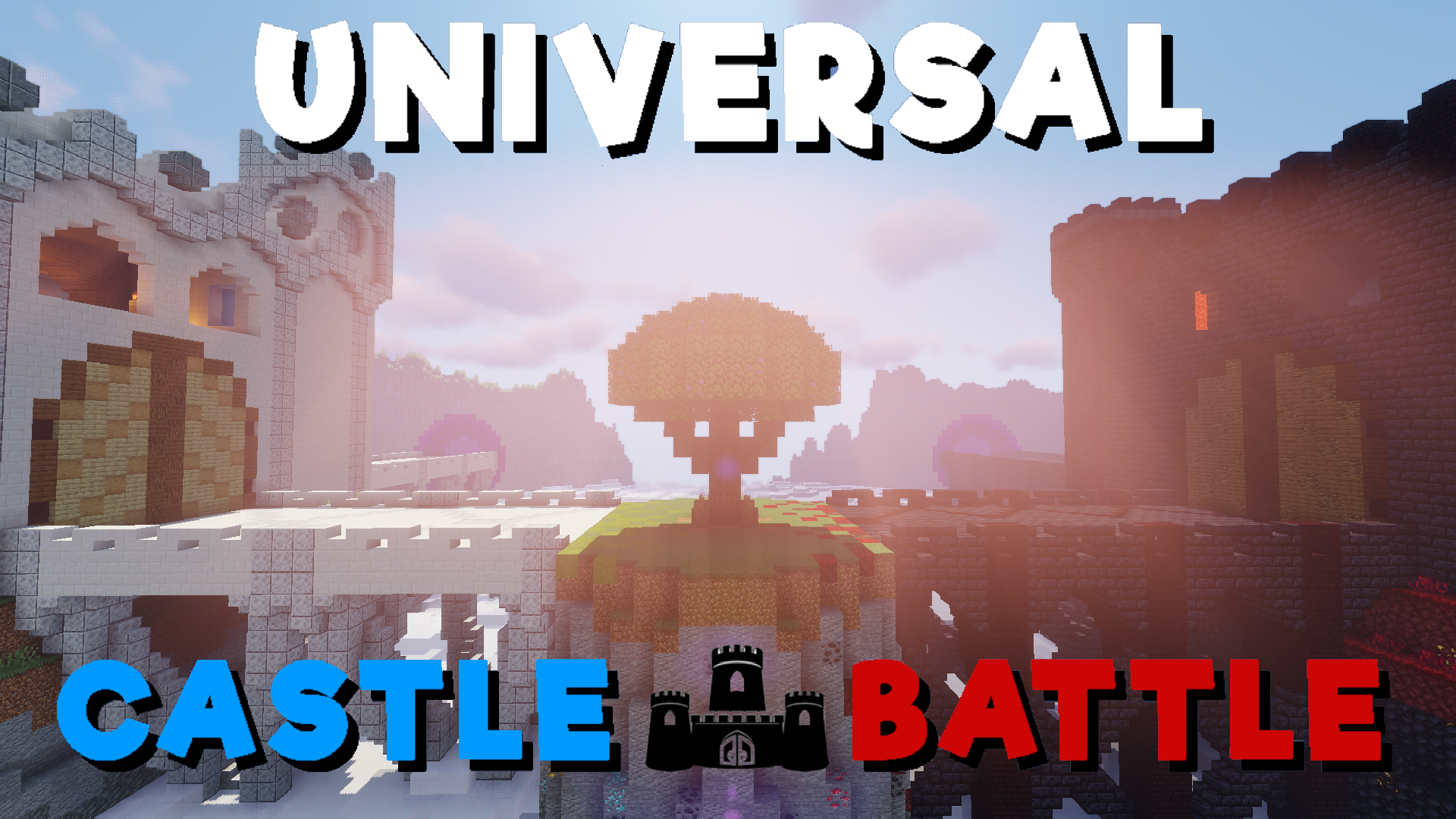 Tải về Universal Castle Battle cho Minecraft 1.17.1