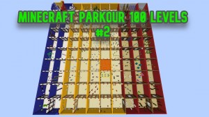 Tải về Minecraft Parkour: 100 Levels 2! cho Minecraft 1.17.1