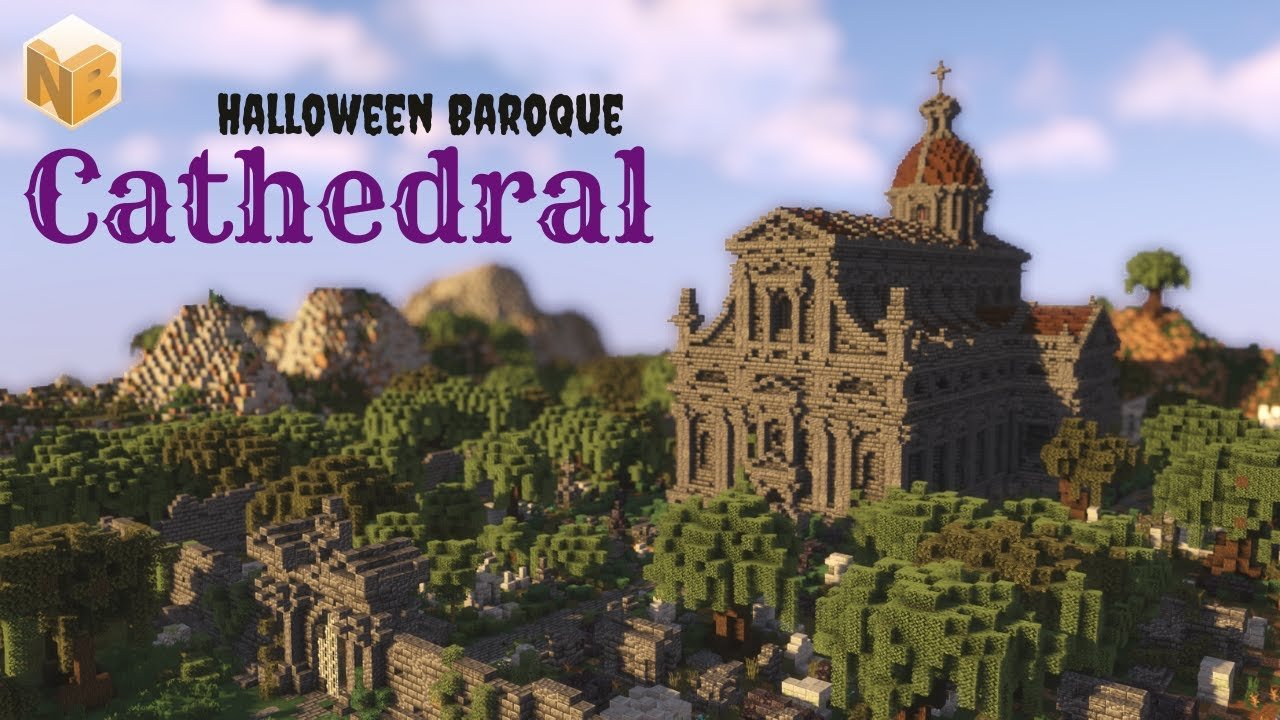 Tải về Baroque Cathedral: Halloween Edition cho Minecraft 1.17.1