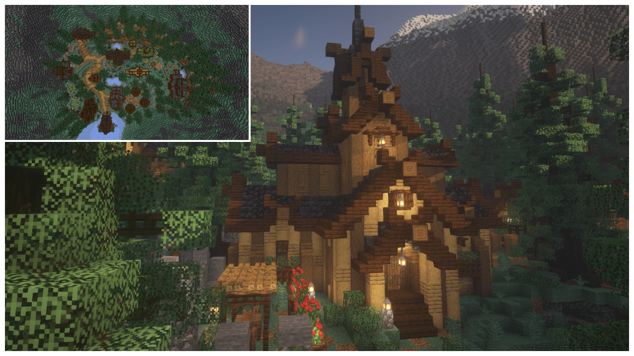 Tải về Runthorn's Village cho Minecraft 1.17.1