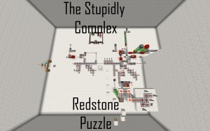 Tải về The Stupidly Complex Redstone Puzzle cho Minecraft 1.12.2