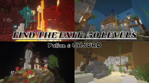 Tải về Find The Exit: 50 LEVELS 1.1 cho Minecraft 1.16.1