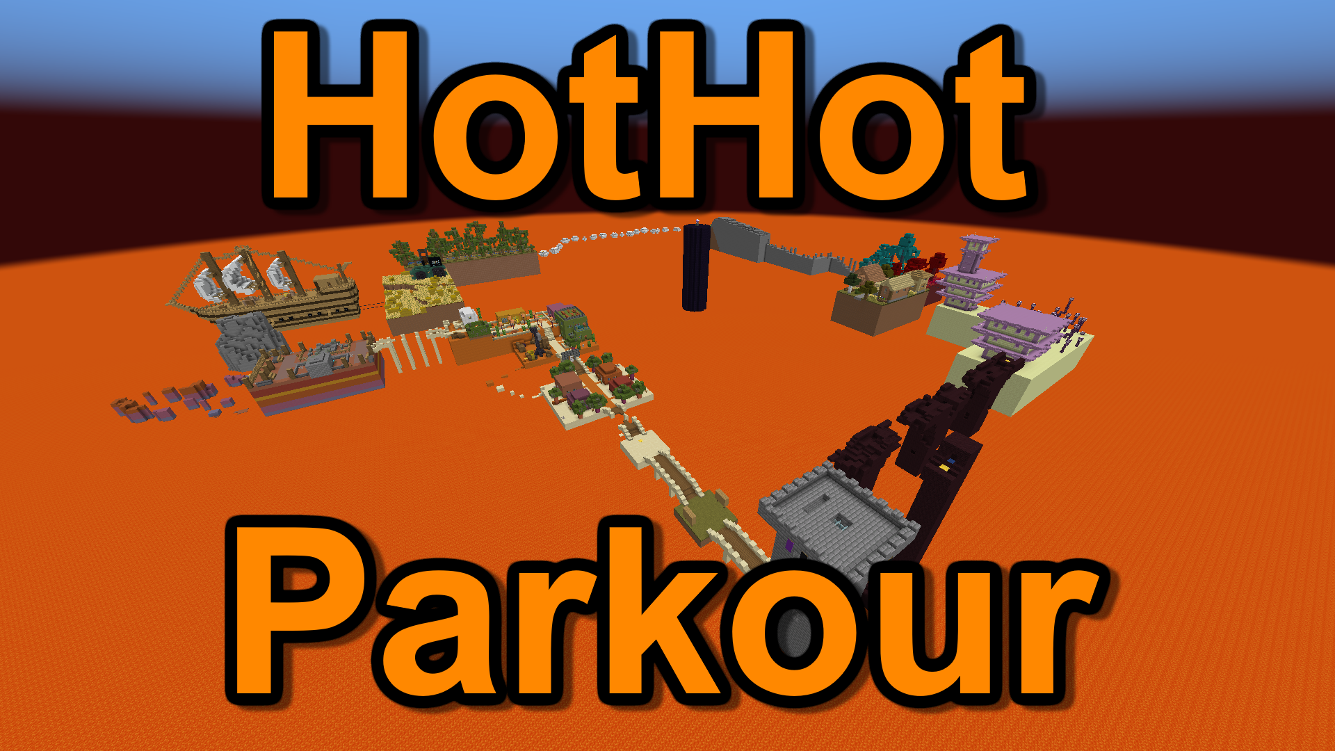 Tải về HotHot Parkour 1.0 cho Minecraft 1.19.2