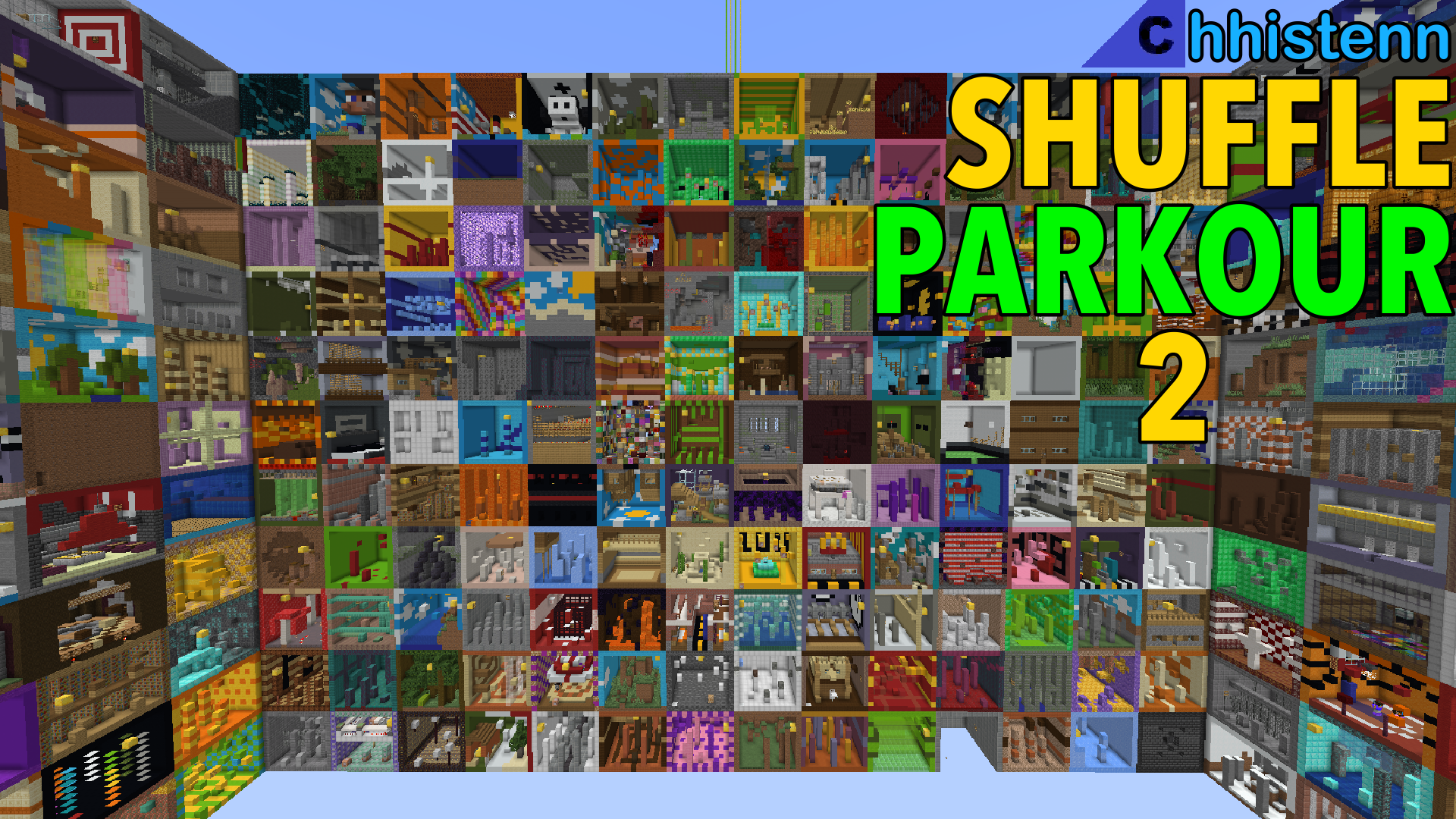 Tải về Shuffle Parkour 2 1.2 cho Minecraft 1.19.2