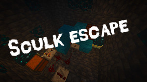 Tải về Sculk Escape 1.0 cho Minecraft 1.19