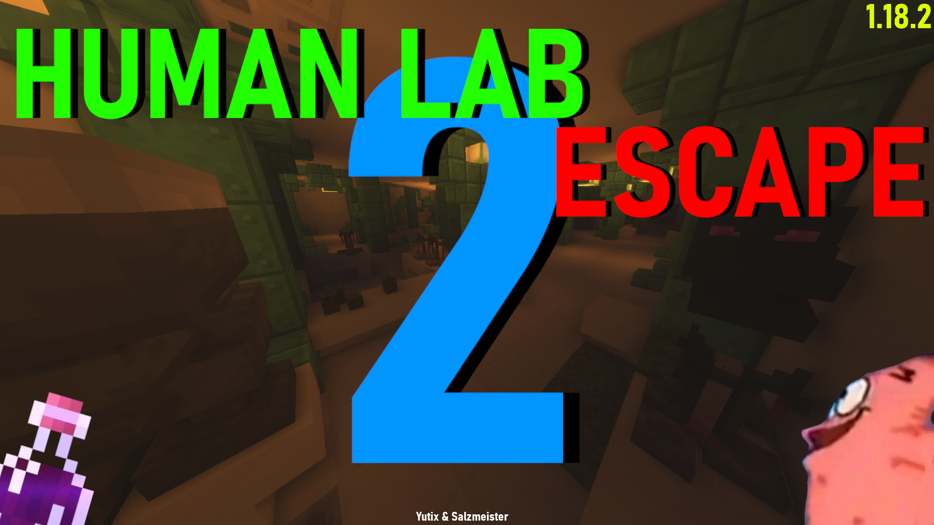 Tải về Human Lab Escape 2 1.1 cho Minecraft 1.18.2