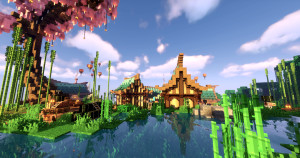 Tải về Hide & Seek: Panda Village 1.0 cho Minecraft 1.18.2