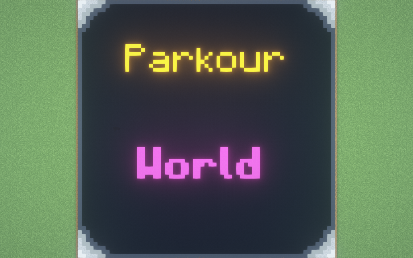 Tải về Parkour World 1.0 cho Minecraft 1.18.1