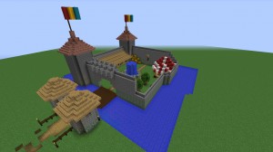 Tải về Find the Button: The Castle cho Minecraft 1.12.2