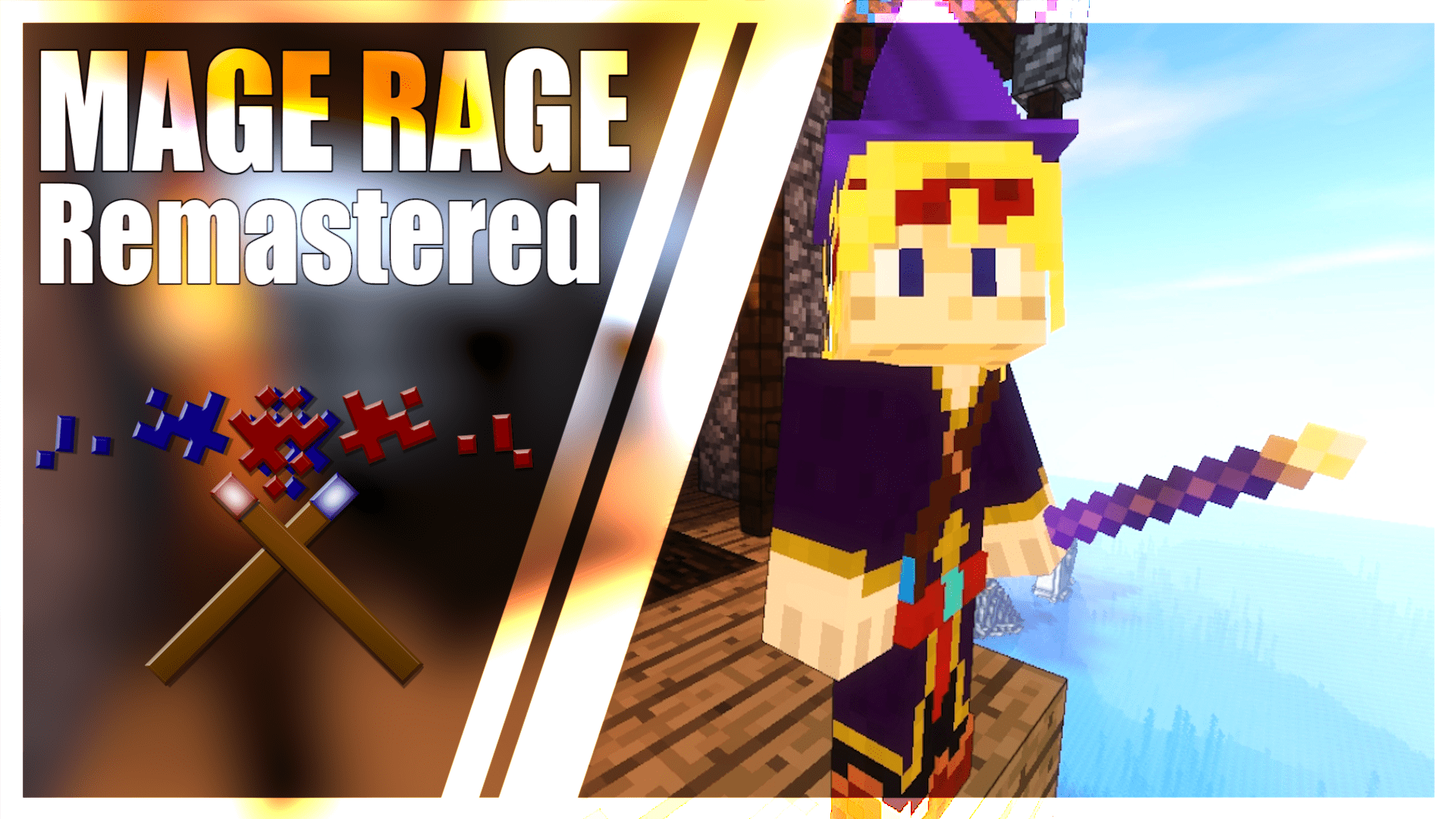 Tải về Mage Rage: Remastered 1.1 cho Minecraft 1.18.1