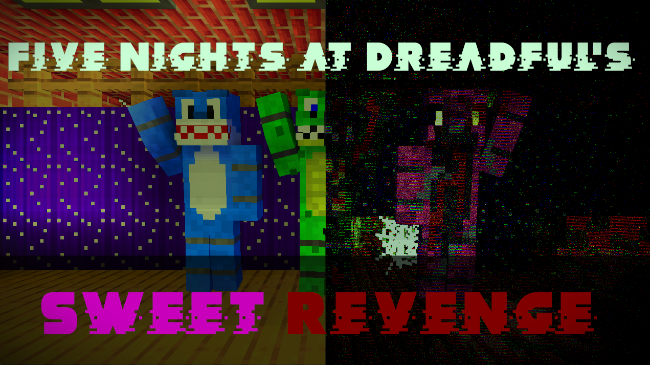 Tải về Five Nights at Dreadful's Sweet Revenge 1.0 cho Minecraft 1.20.1