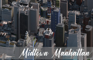Tải về Midtown Manhattan, New York City 2.9 cho Minecraft 1.18.2