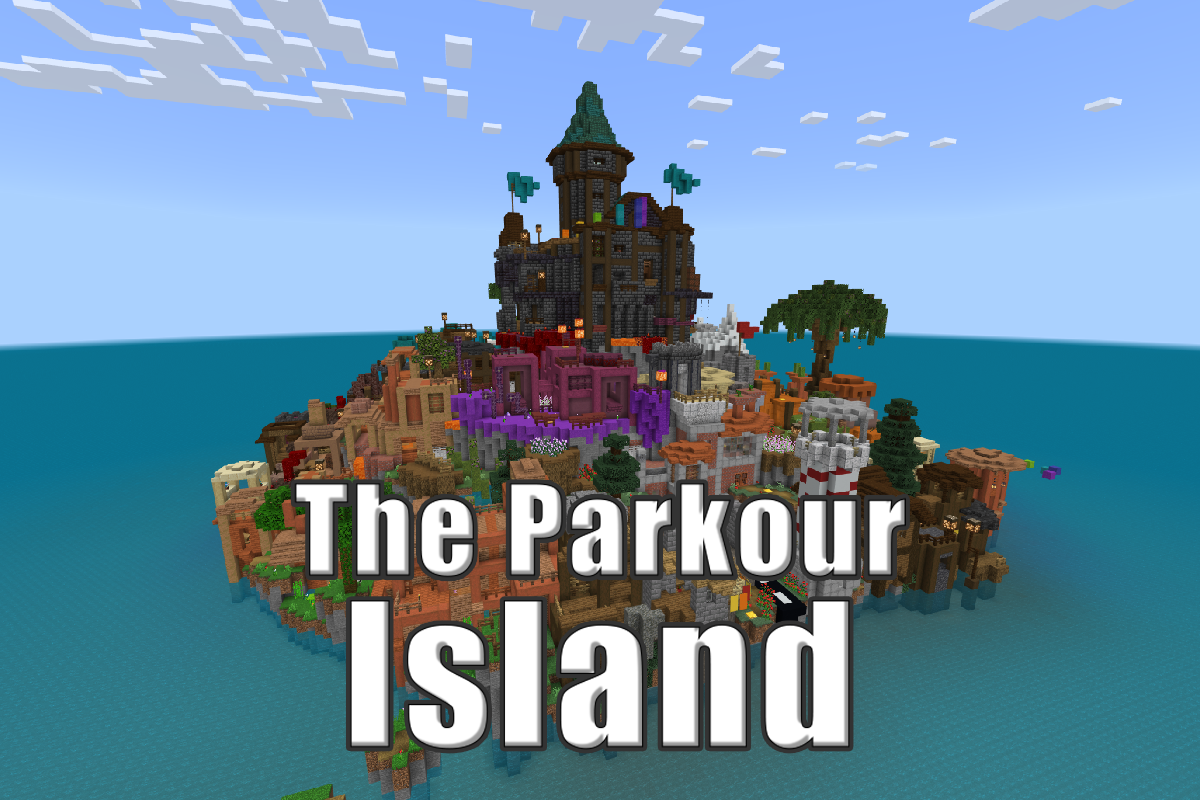 Tải về The Parkour Island 1.0 cho Minecraft 1.20.1