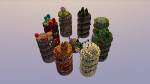 Tải về Floating Biomes 1.0 cho Minecraft 1.20.1