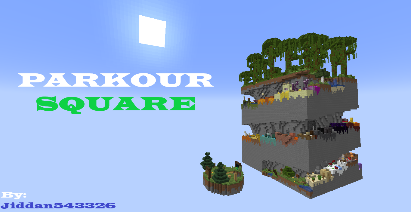 Tải về Parkour Square 1.0 cho Minecraft 1.19.2