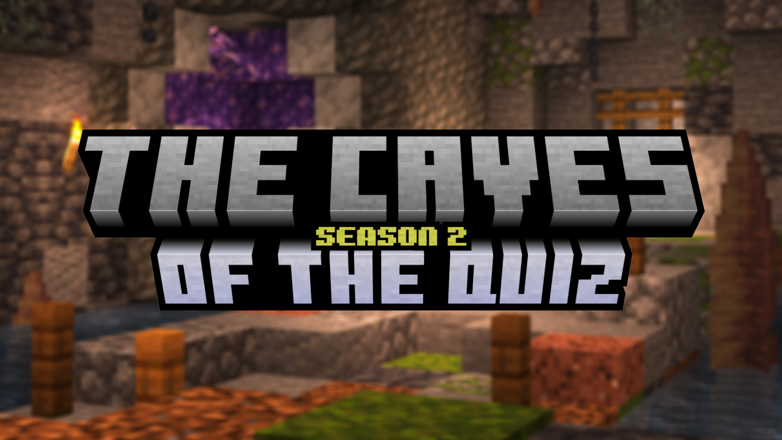 Tải về The Caves of The Quiz: Season 2 1.0 cho Minecraft 1.19.2