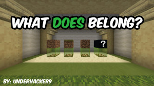 Tải về What "DOES" Belong 1.0 cho Minecraft 1.20.2