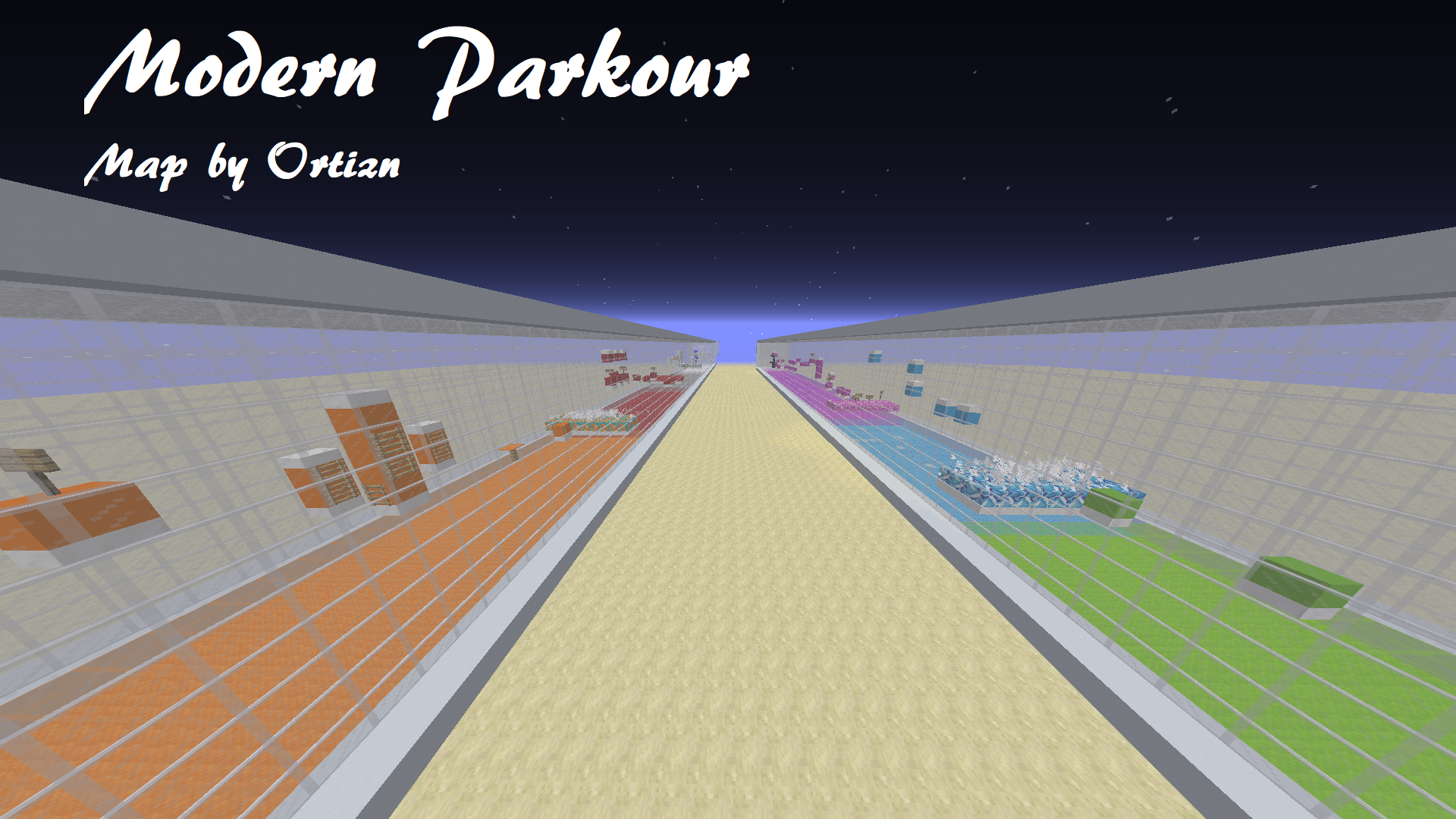 Tải về Modern Parkour cho Minecraft 1.12.2