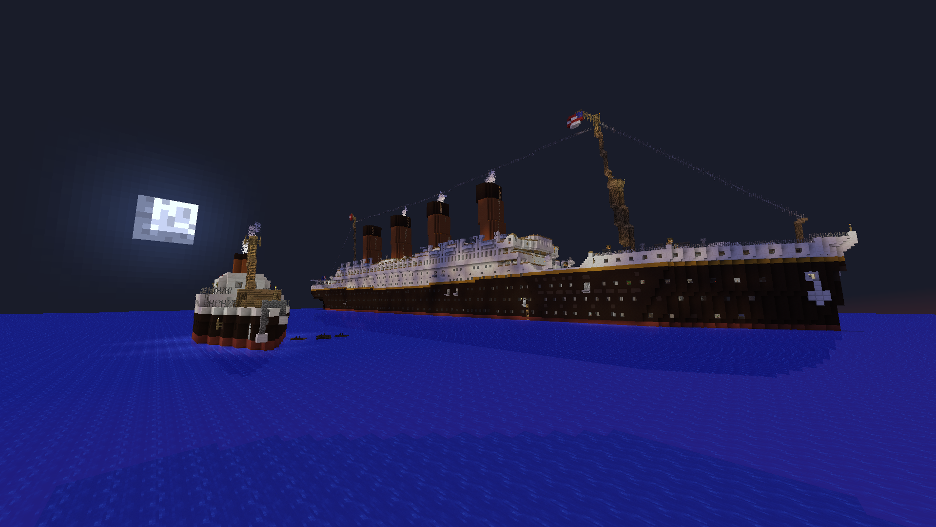 Tải về «Titanic» (1 mb) bản đồ cho Minecraft