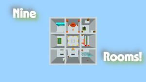 Tải về Nine Rooms cho Minecraft 1.21.4