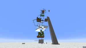 Tải về Getting Over It Styled Parkour Map cho Minecraft 1.21.4