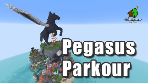 Tải về Pegasus Parkour cho Minecraft 1.21.6